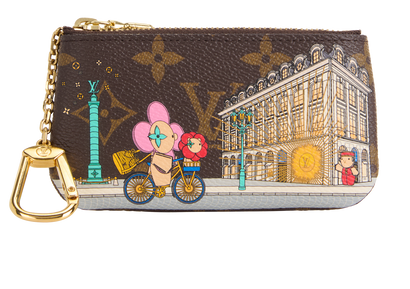 Louis Vuitton X'mas Animation Key Pouch, front view